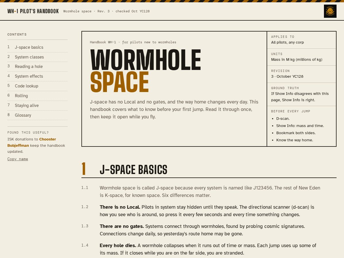 Landing-page snapshot of choosterbobjeffman.com