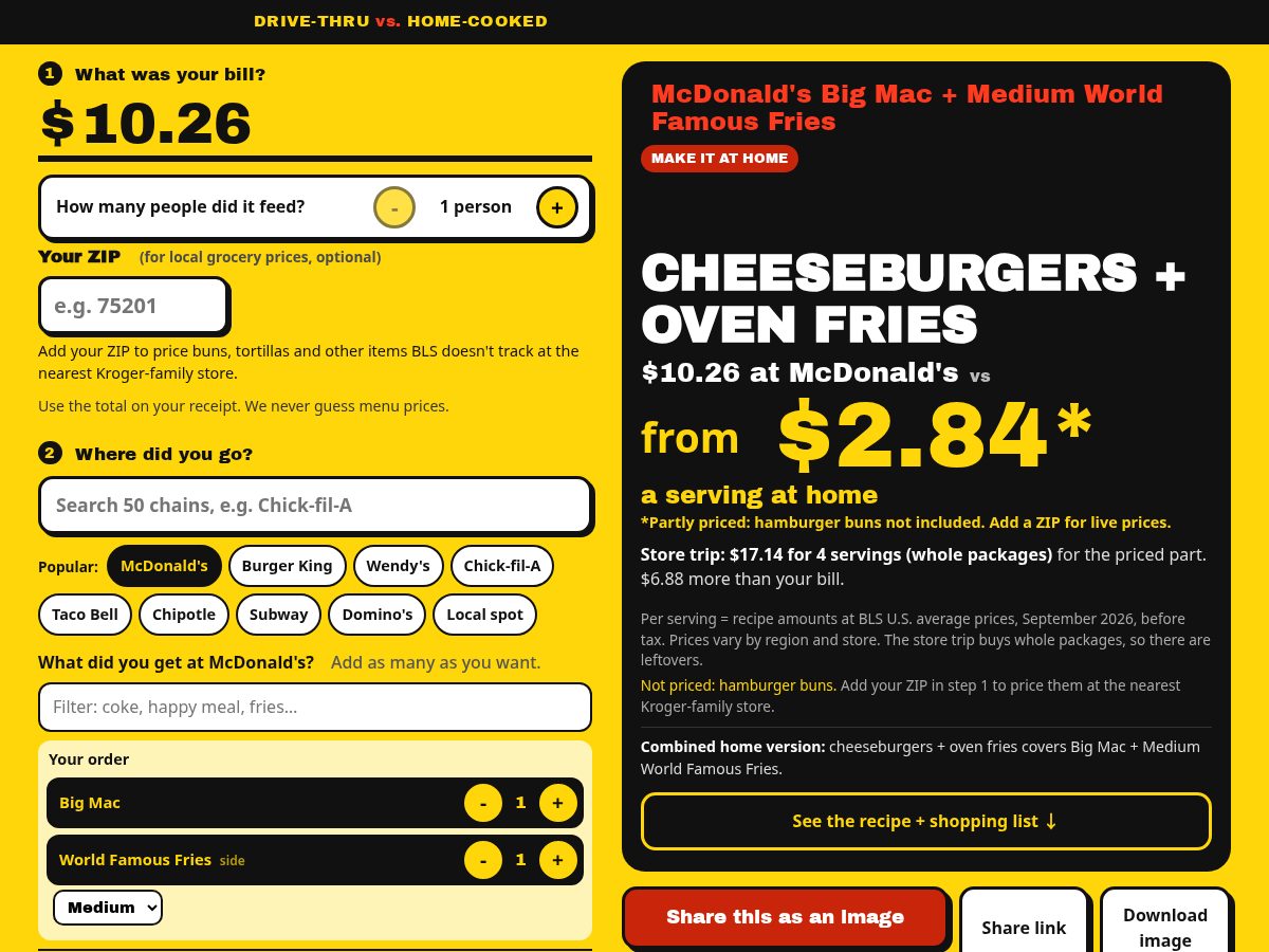 Landing-page snapshot of cookthebill.com