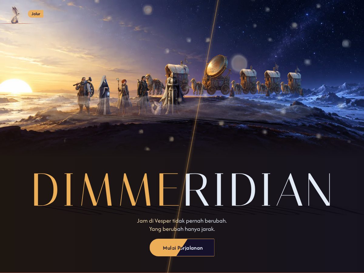 Landing-page snapshot of dimmeridian.com