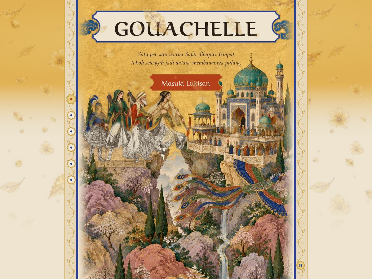 Landing-page snapshot of gouachelle.com