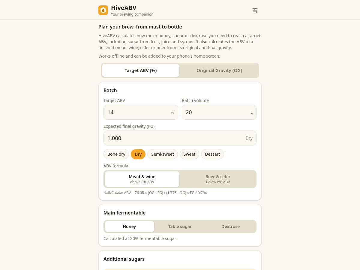 Landing-page snapshot of hiveabv.com