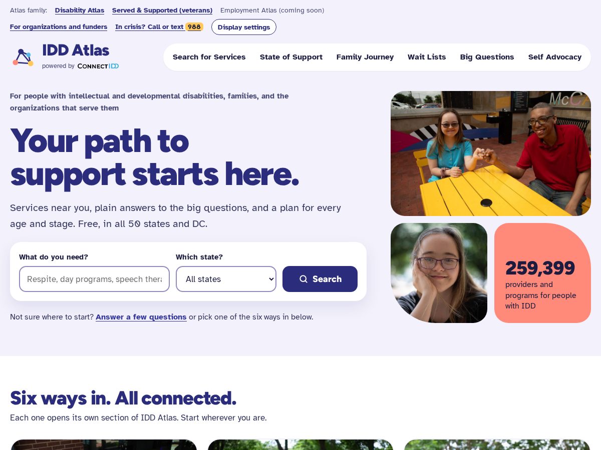 Landing-page snapshot of iddatlas.org