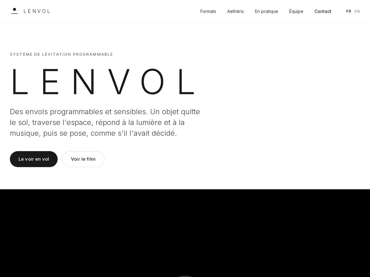Landing-page snapshot of lenvol.xyz