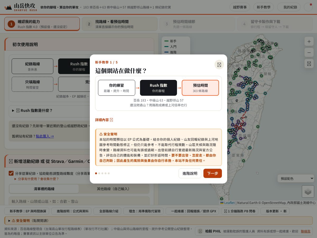 Landing-page snapshot of shanyuerush.com