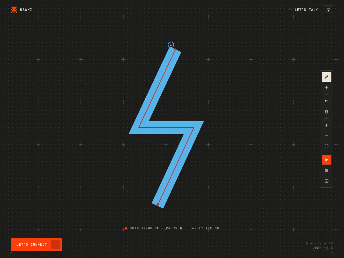 Landing-page snapshot of ubanistudio.com