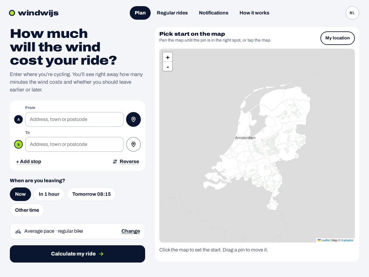 Landing-page snapshot of windwijs.app