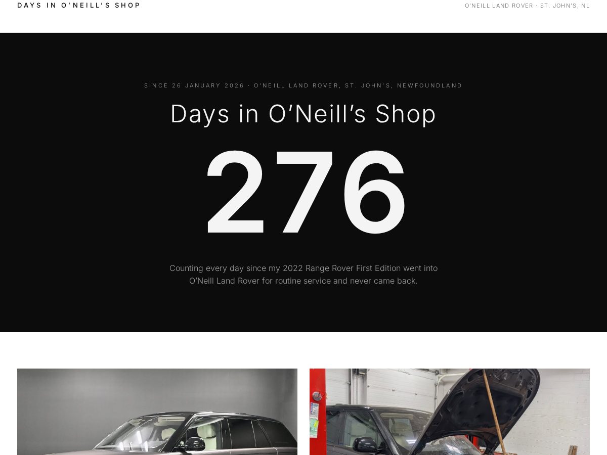Landing-page snapshot of worstedition.com