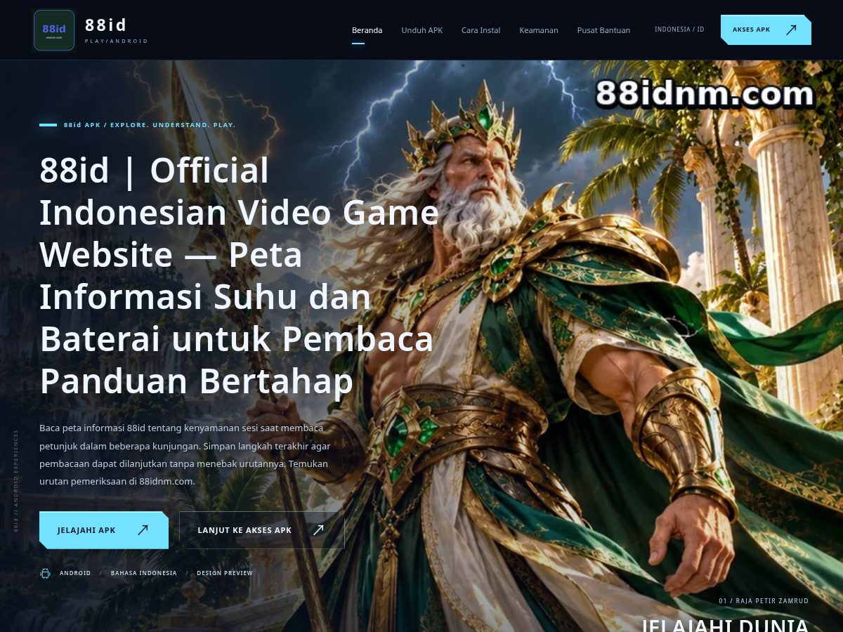 Landing-page snapshot of 88idnm.com