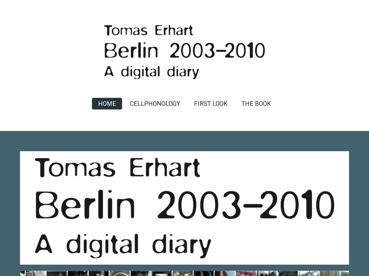 Landing-page snapshot of berlin-digitaldiary.com