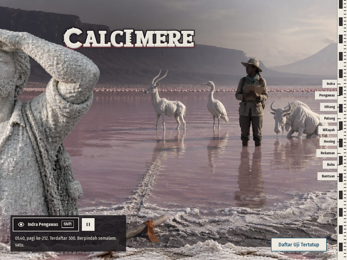 Landing-page snapshot of calcimere.com
