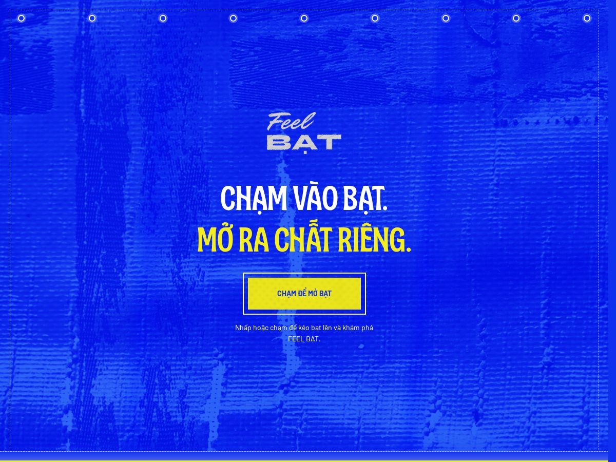 Landing-page snapshot of feelbatsg.com