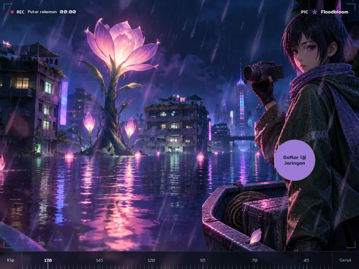 Landing-page snapshot of floodbloom.com