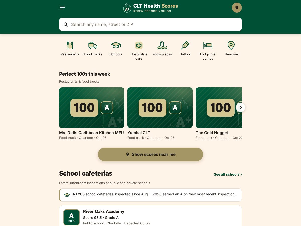 Landing-page snapshot of knowbeforeyougoclt.com