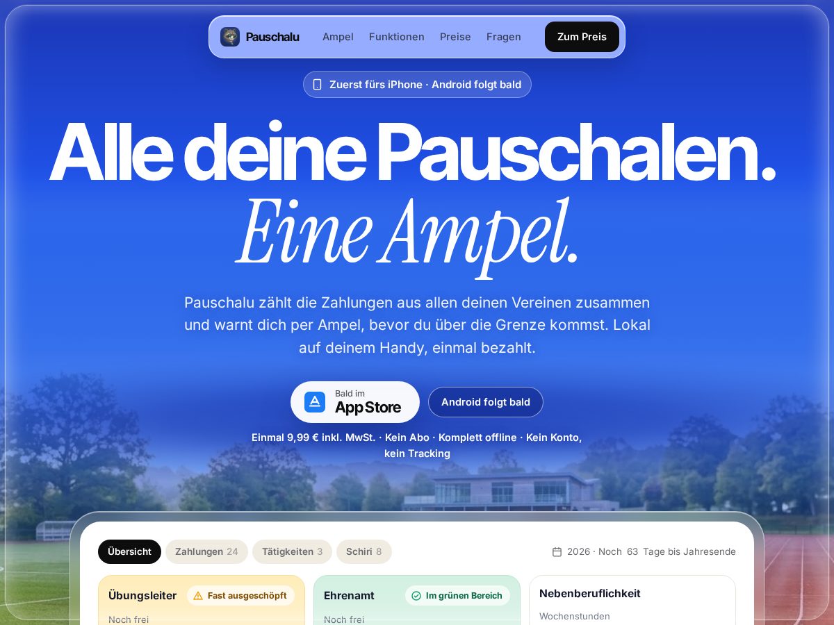 Landing-page snapshot of pauschalu.com