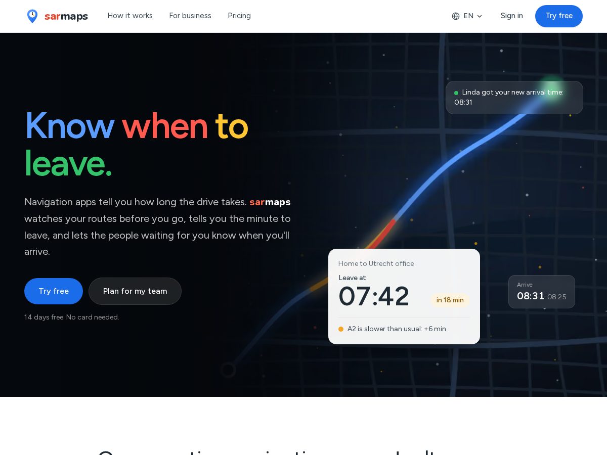 Landing-page snapshot of sarmaps.com