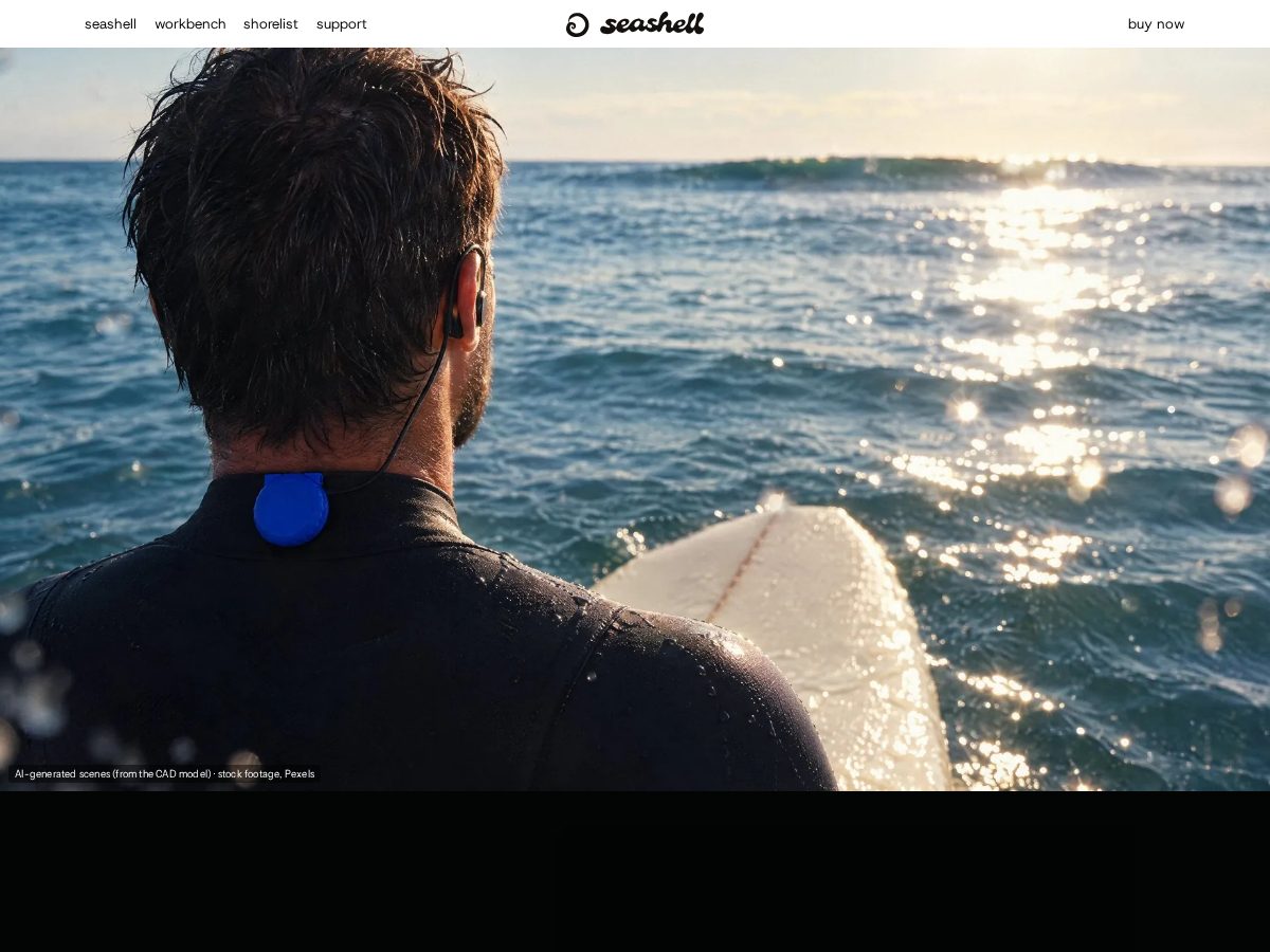 Landing-page snapshot of sportseashell.com