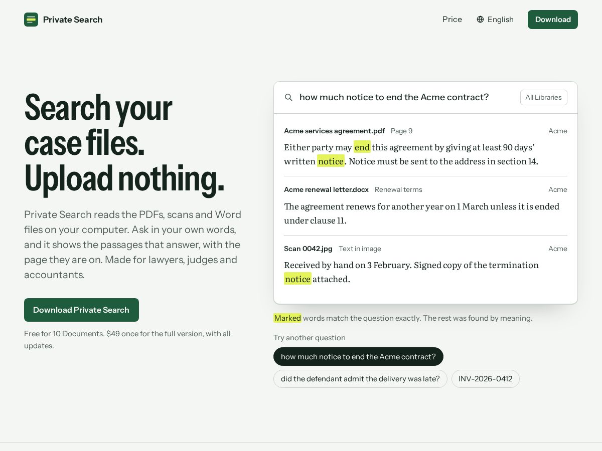 Landing-page snapshot of trove-app.dev