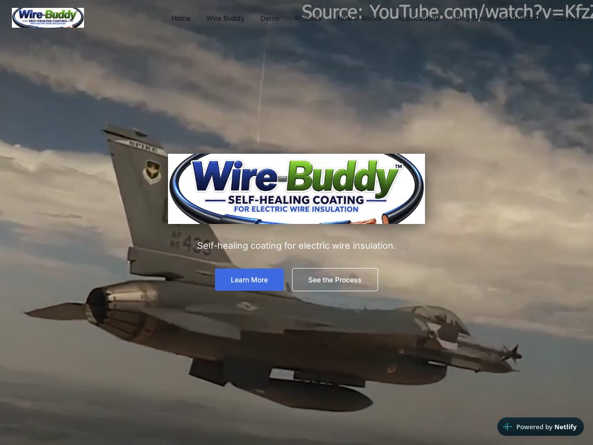 Landing-page snapshot of wirebuddyagarvey.com