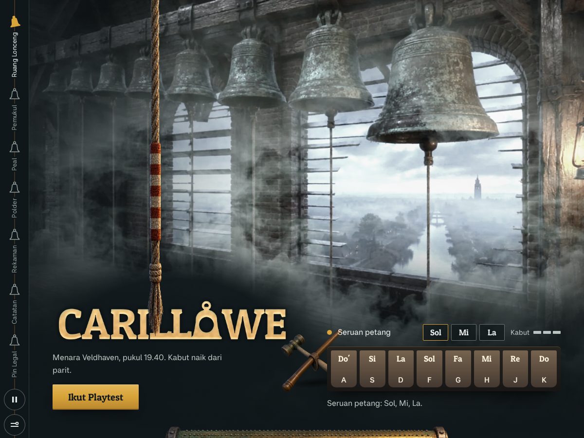 Landing-page snapshot of carillowe.com