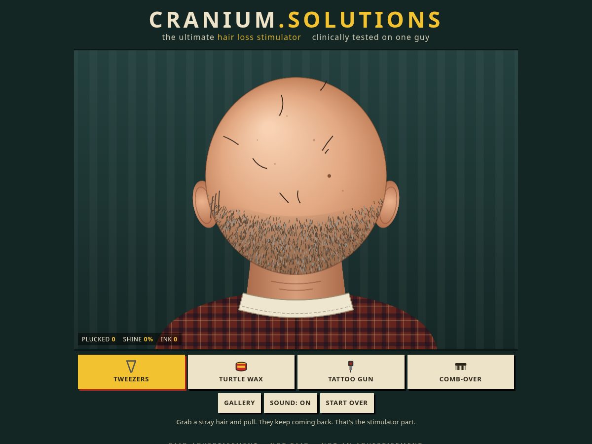 Landing-page snapshot of cranium.solutions