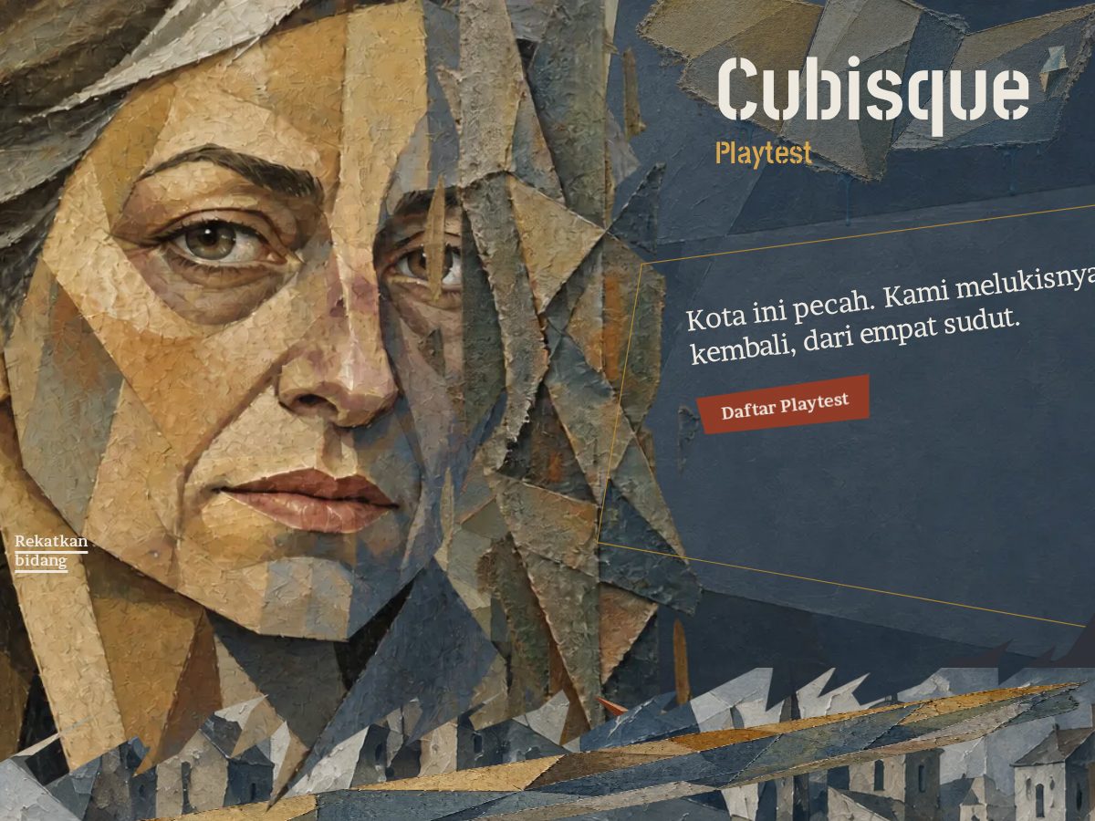 Landing-page snapshot of cubisque.com