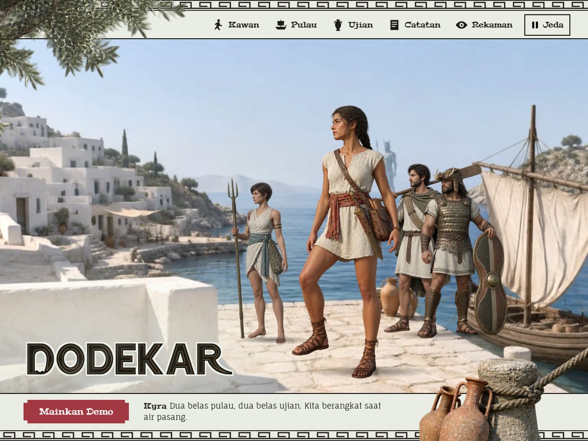 Landing-page snapshot of dodekar.com