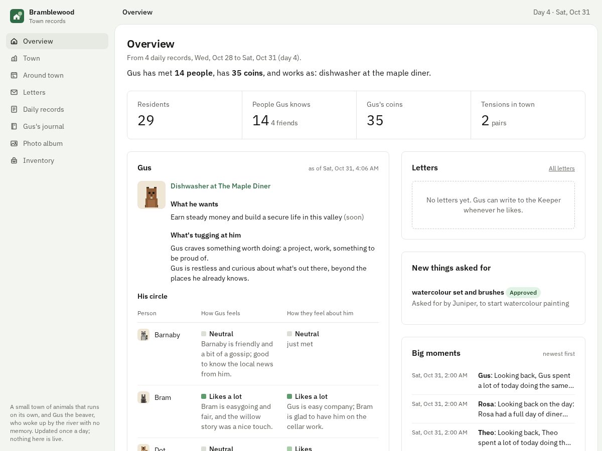 Landing-page snapshot of lifeofgus.com
