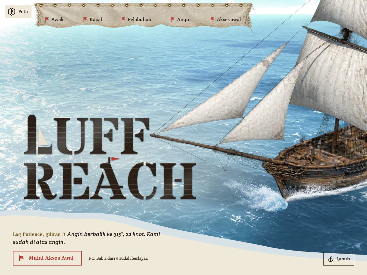 Landing-page snapshot of luffreach.com