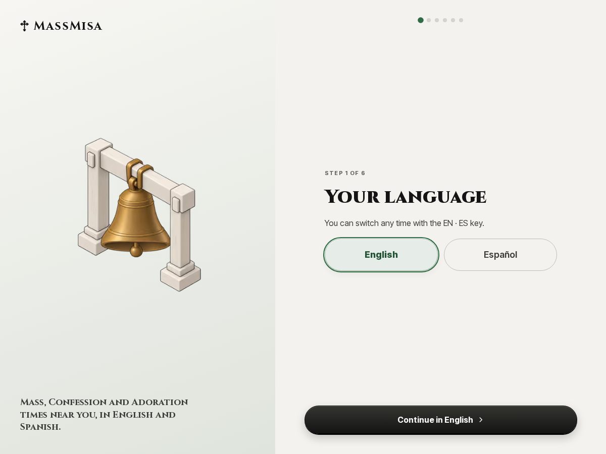 Landing-page snapshot of massmisa.com