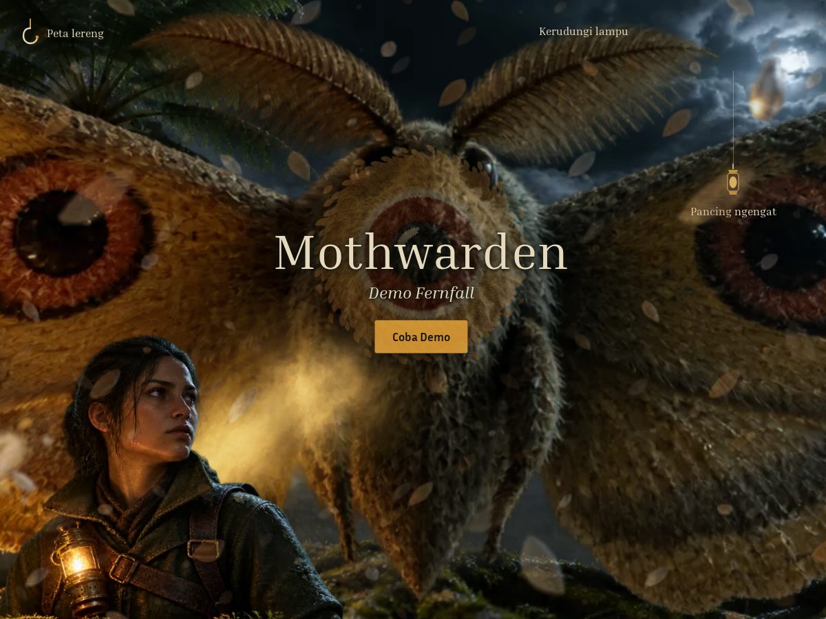 Landing-page snapshot of mothwarden.com