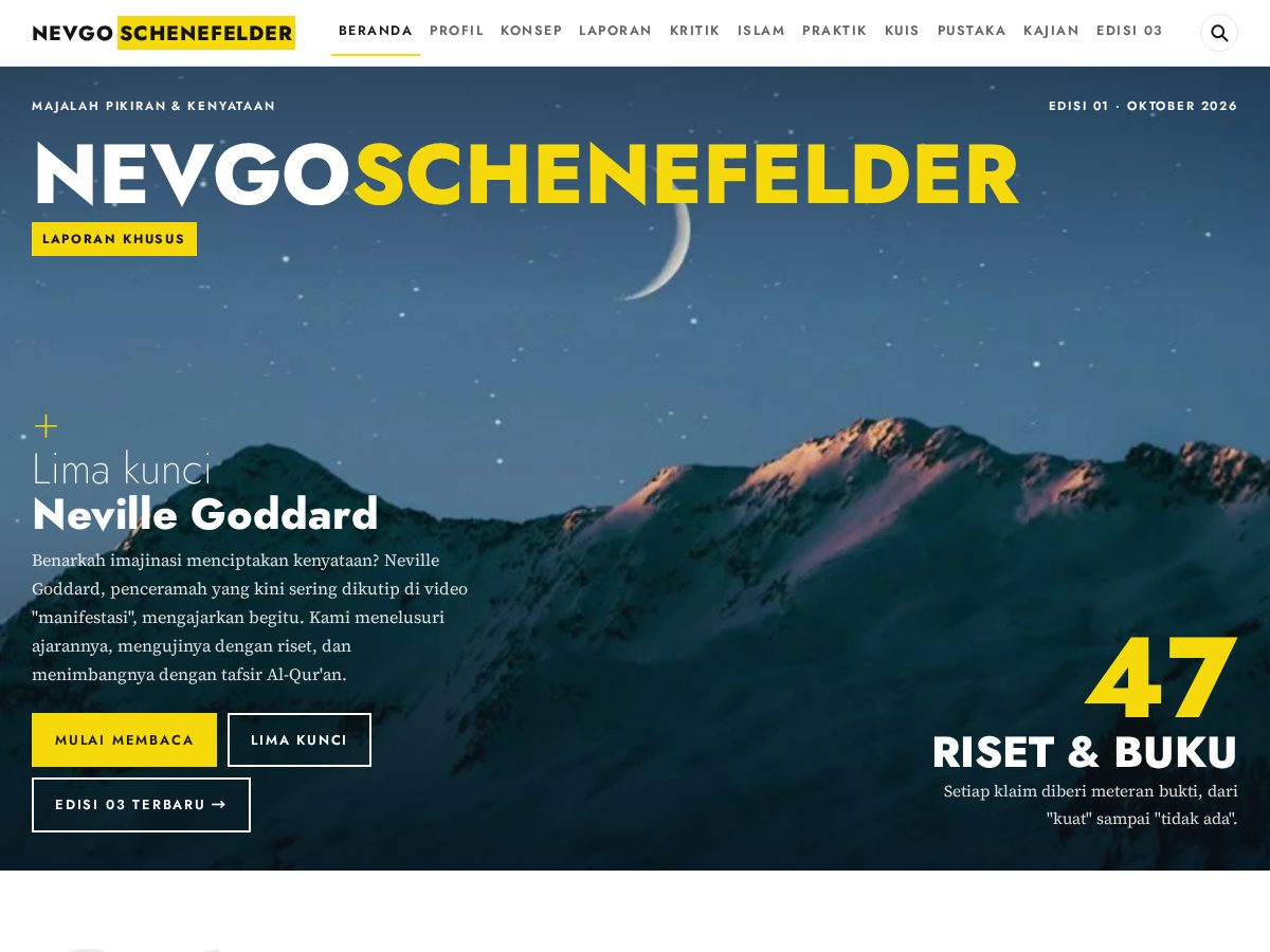 Landing-page snapshot of nevgoschenefelder.com