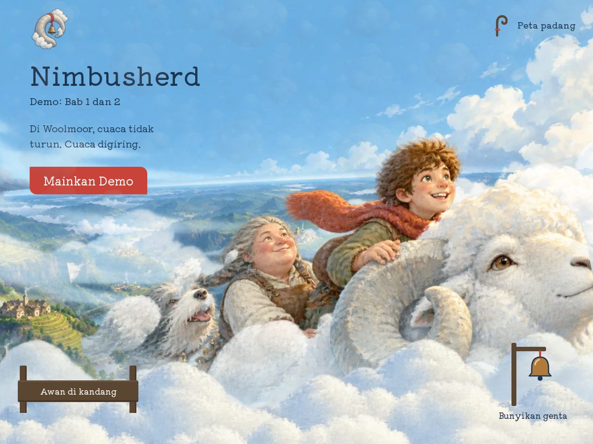 Landing-page snapshot of nimbusherd.com