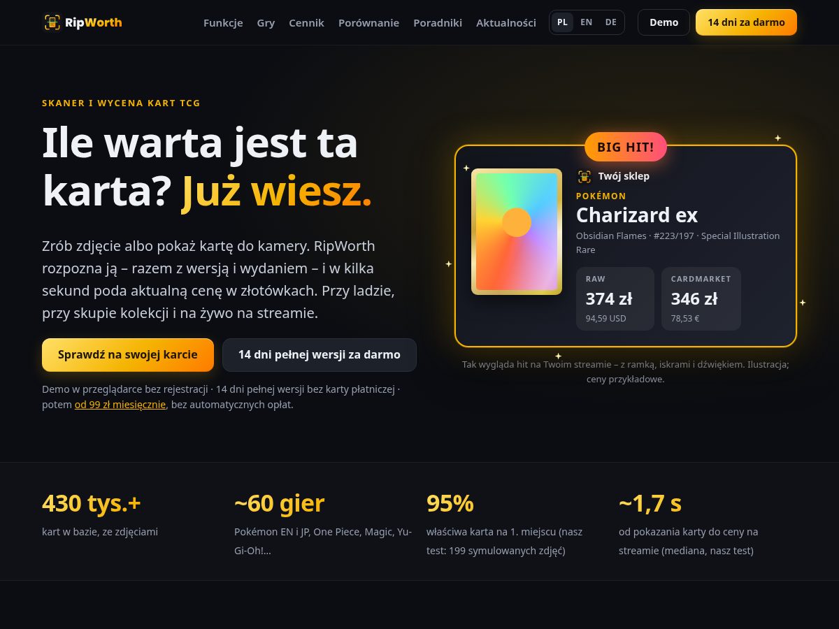 Landing-page snapshot of ripworth.com