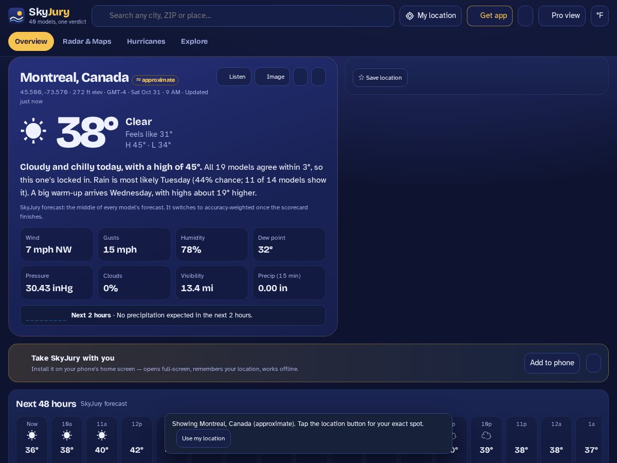 Landing-page snapshot of sky-jury.com