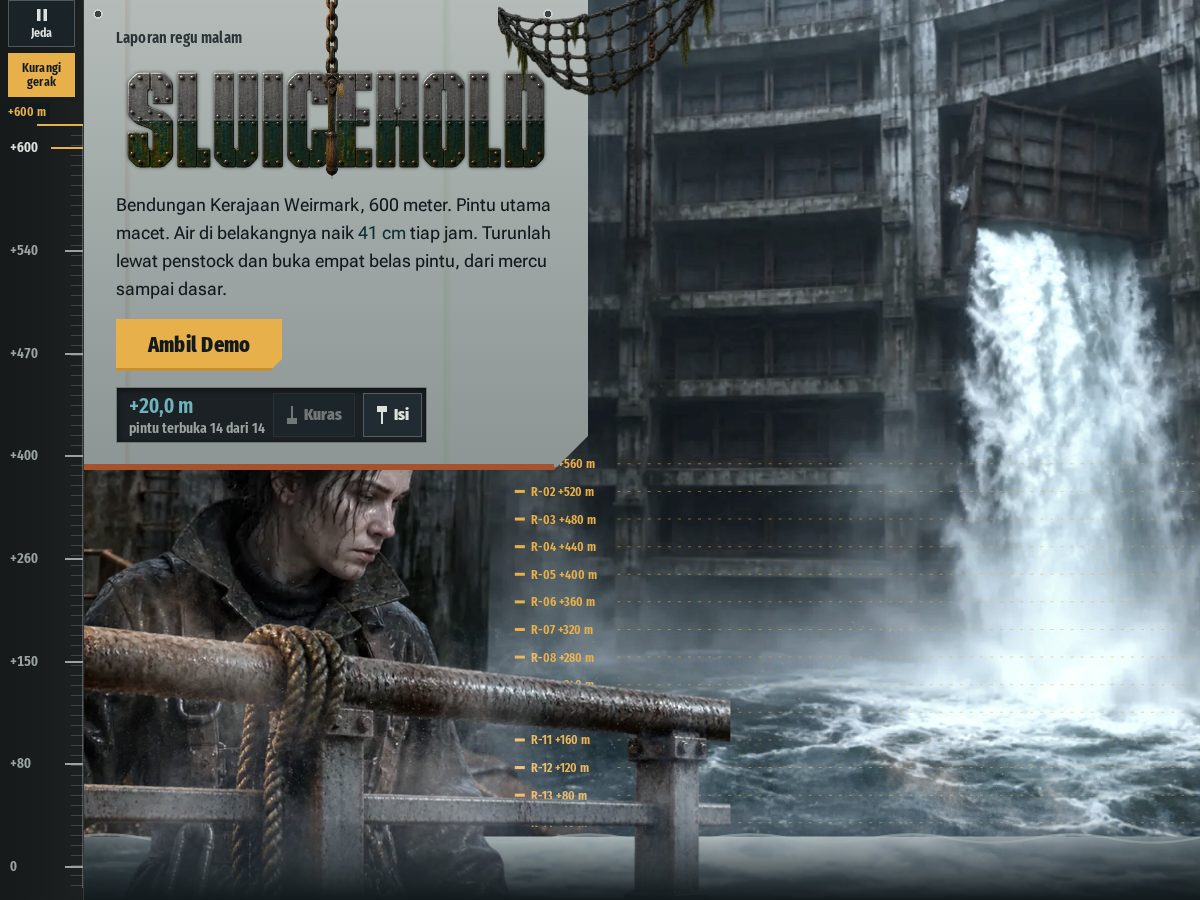 Landing-page snapshot of sluicehold.com