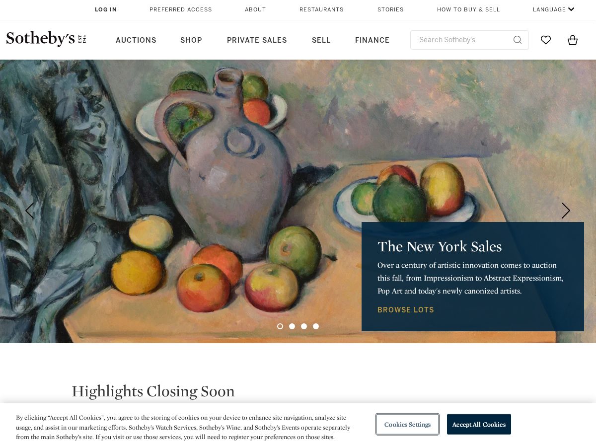 Landing-page snapshot of sothebyso.cfd