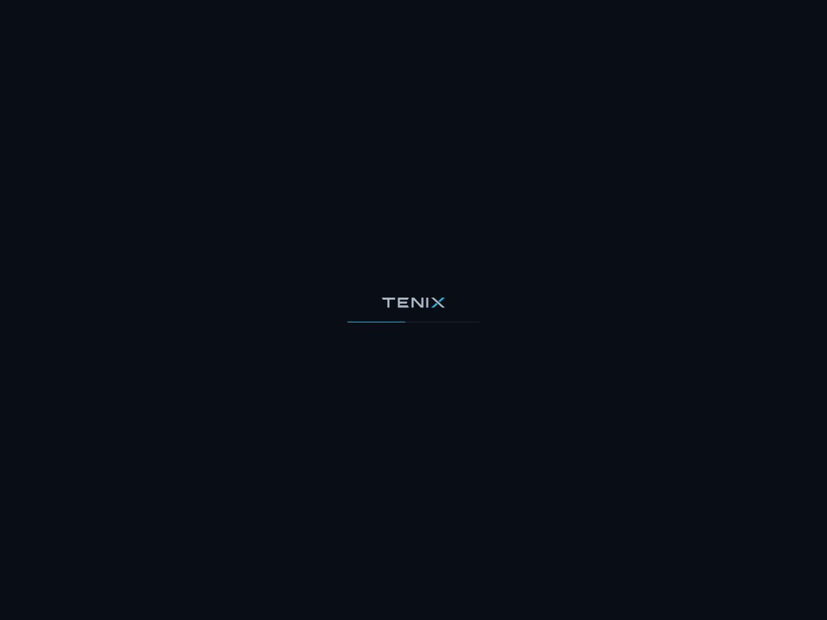 Landing-page snapshot of tenixth.com