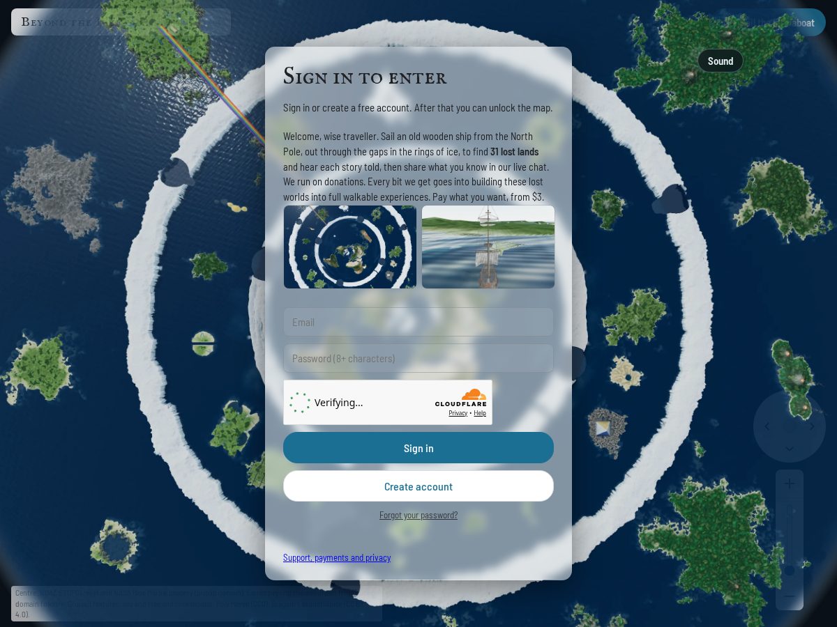 Landing-page snapshot of thinkin3d.app