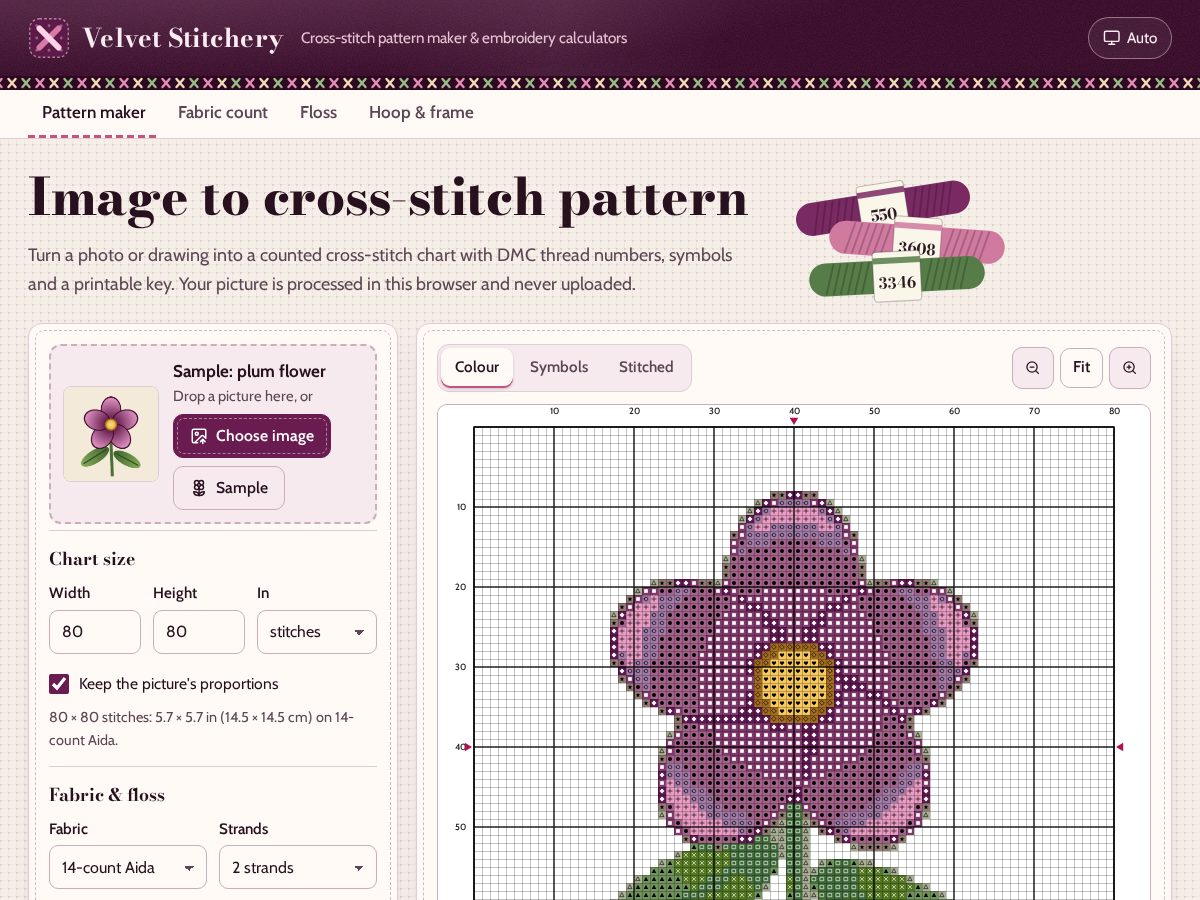 Landing-page snapshot of velvetstitchery.cfd