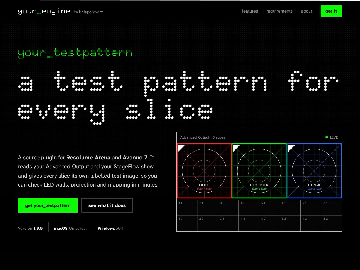 Landing-page snapshot of your-engine.com